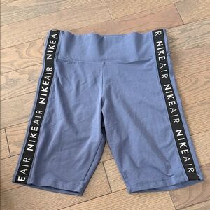 Nike Slate Blue Compression Bike Shorts, Like New, M